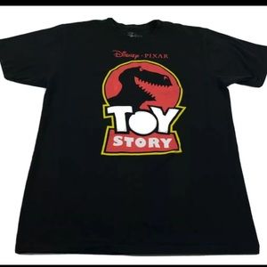 Disney Toy Story Rex Jurassic Park Parody T-Shirt Sz L